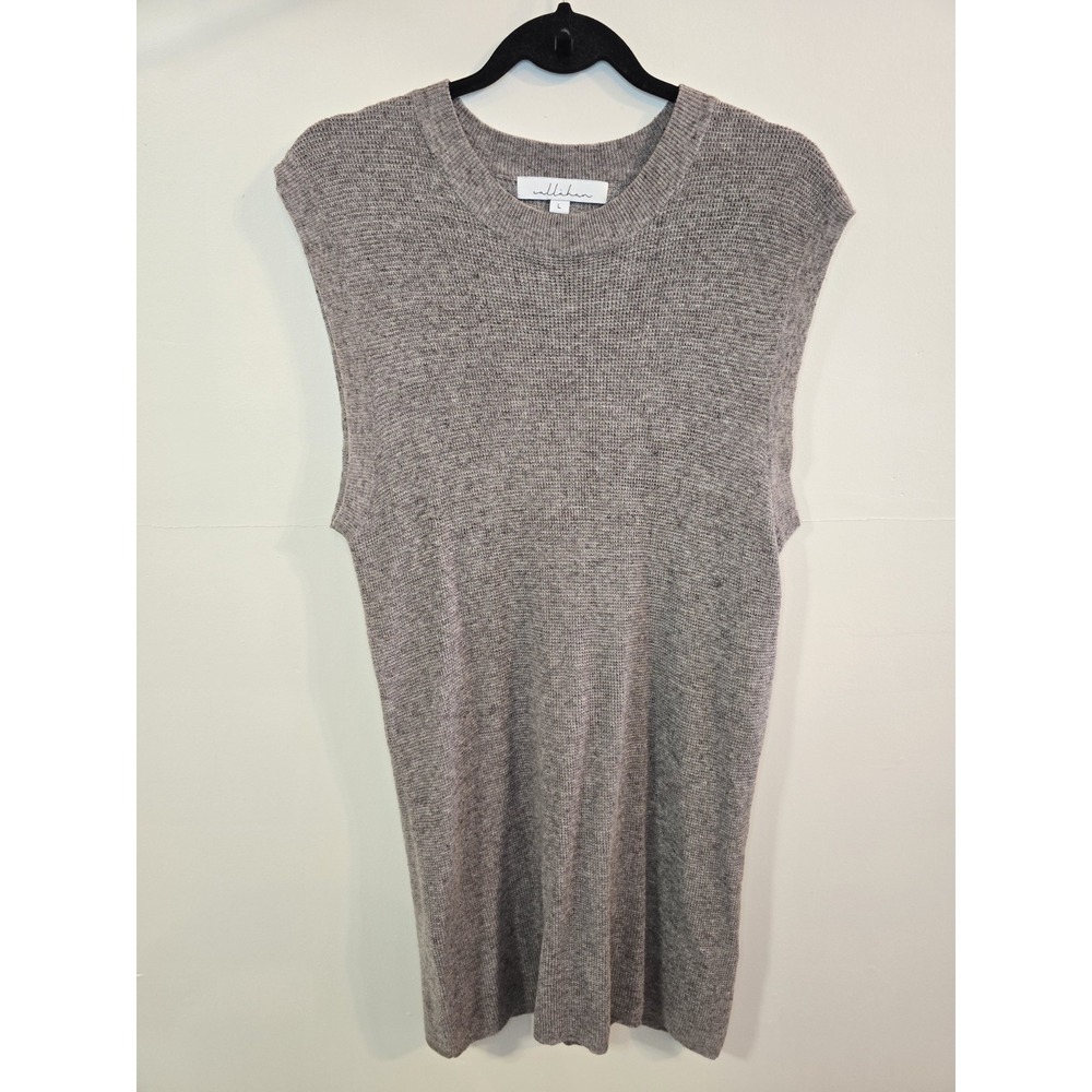 Callahan Linen Blend Knit Dress Large Transitional Minimalist Capsule‎